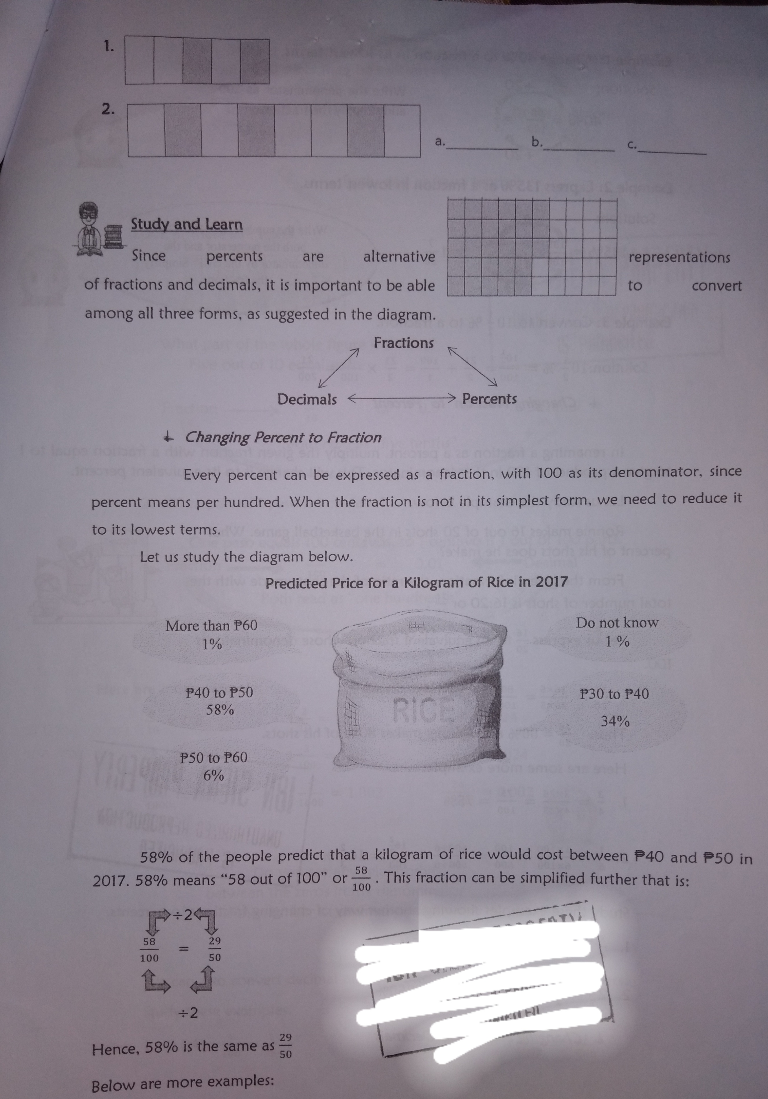 Exercises: MODULE 3 LINKING RATIO, RATE, AND