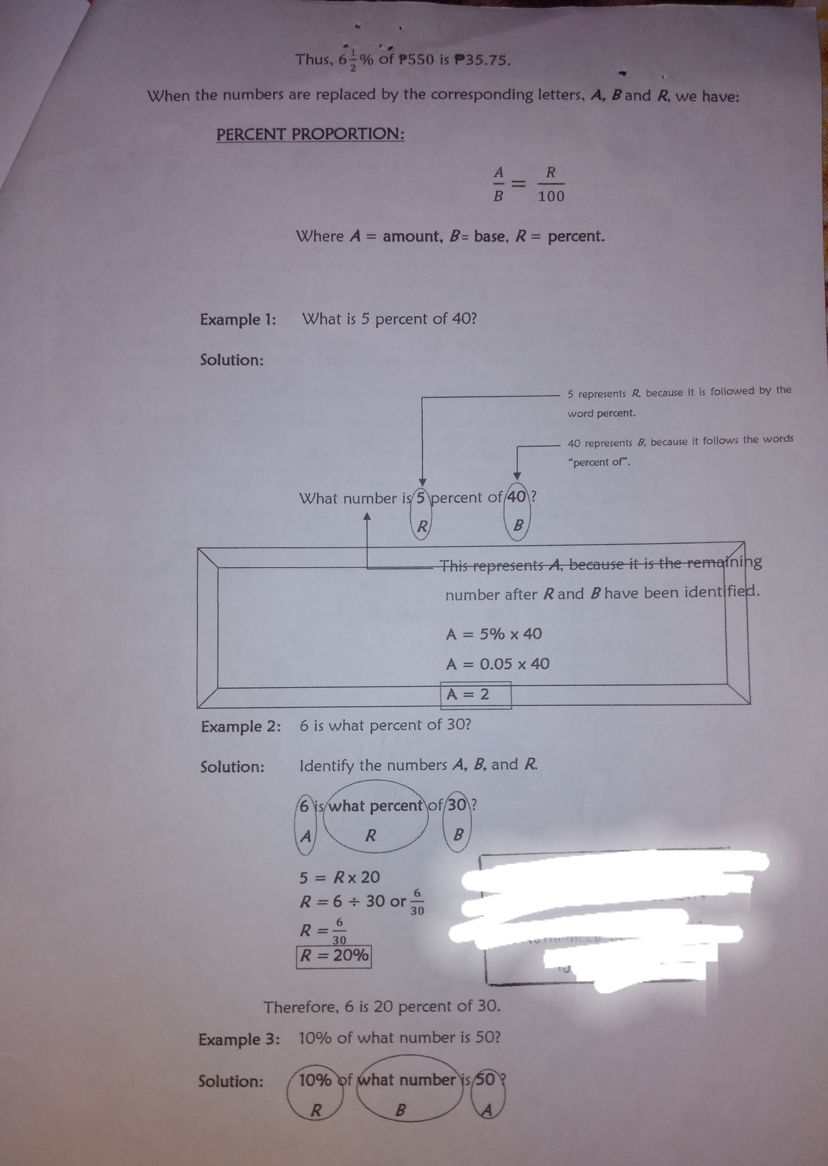 Exercises: MODULE 3 LINKING RATIO, RATE, AND