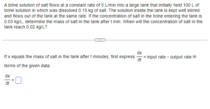 6f Determine the recursive formulas for the