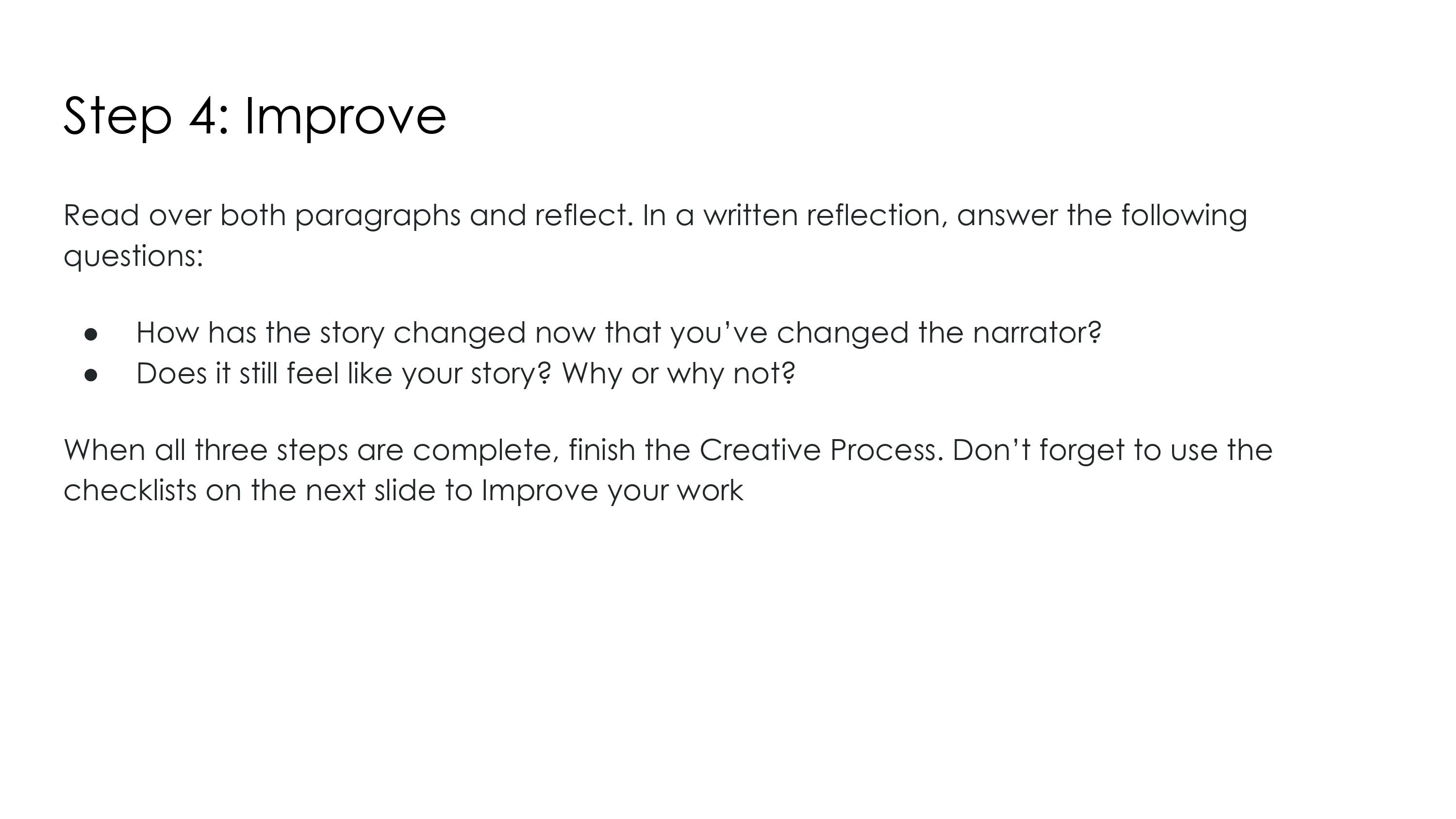 For this assignment, write TWO versions of the