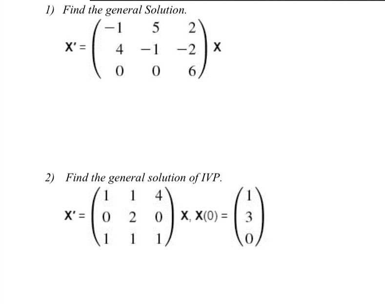 Need it soon. Do it on the paper. 1) Find the