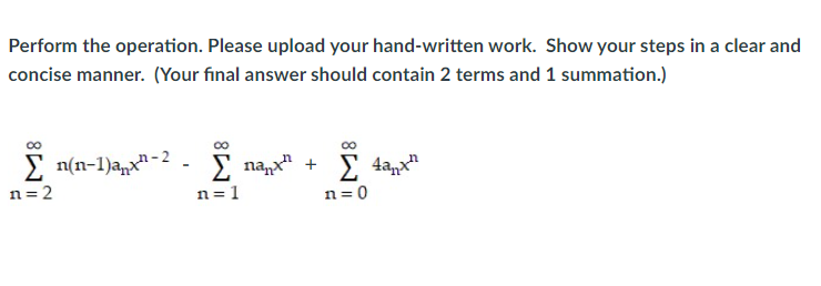 Perform the operation. Please upload your