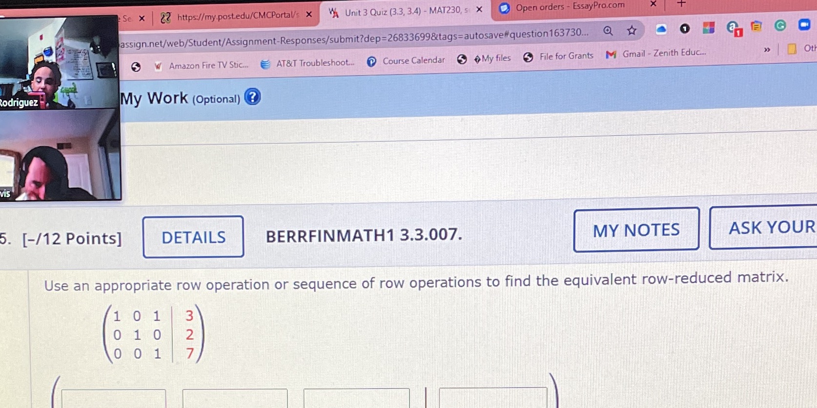 Se x 23 https://my.postedu/CMCPortal/s x VA Unit