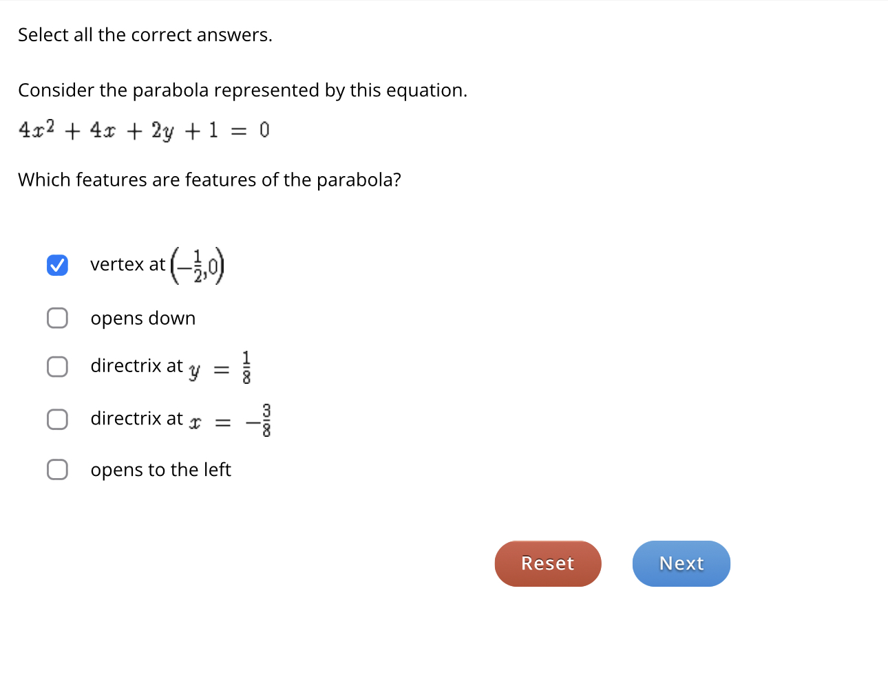 Select all the correct answers. Consider the