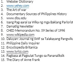 Webster Dictionary www.yehey.com 3. The Art of