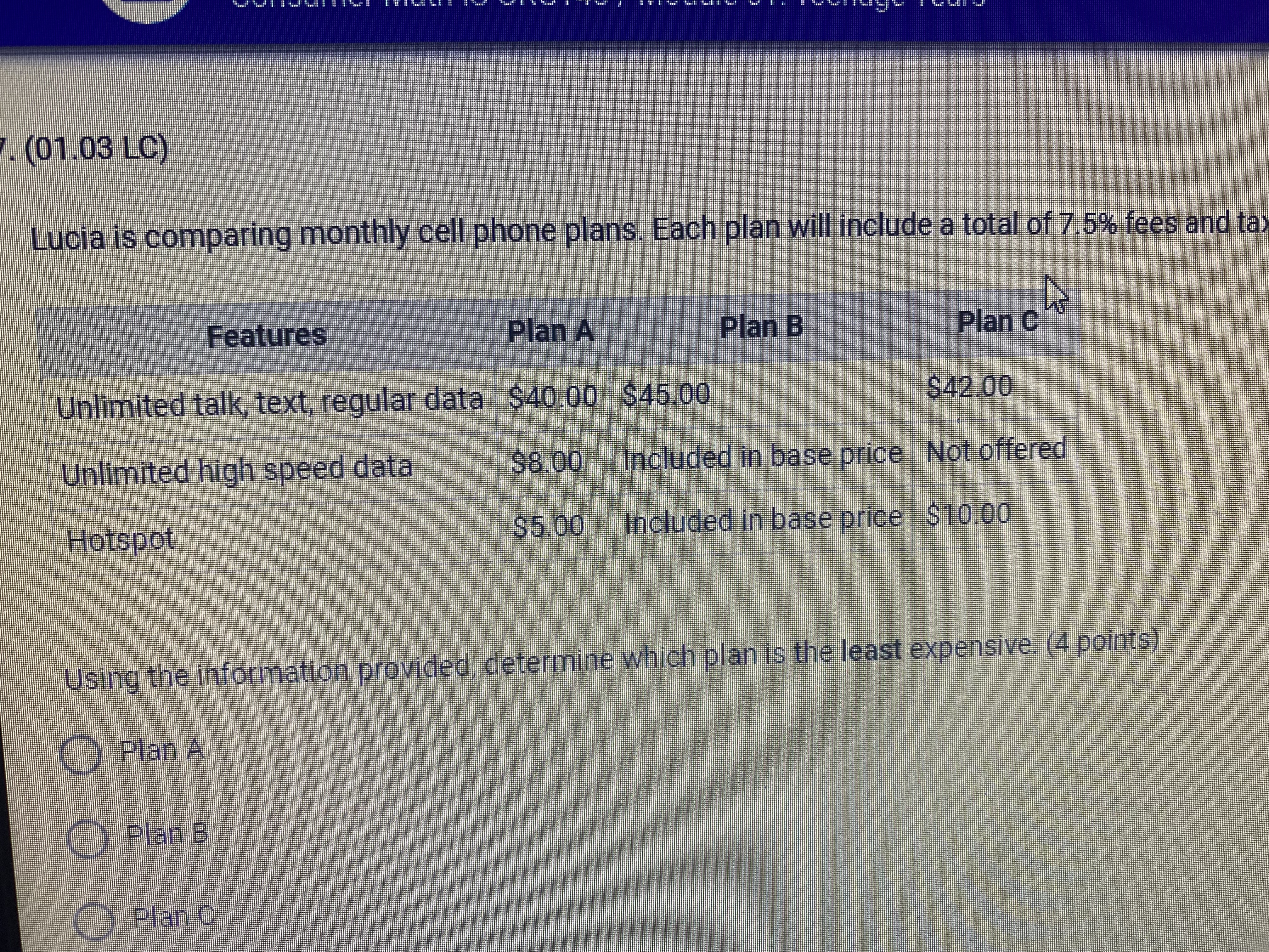 \fConsumer Math IS-ORG143 / Module 01: Teenage