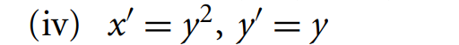 IV = 21. For each of the following nonlinear