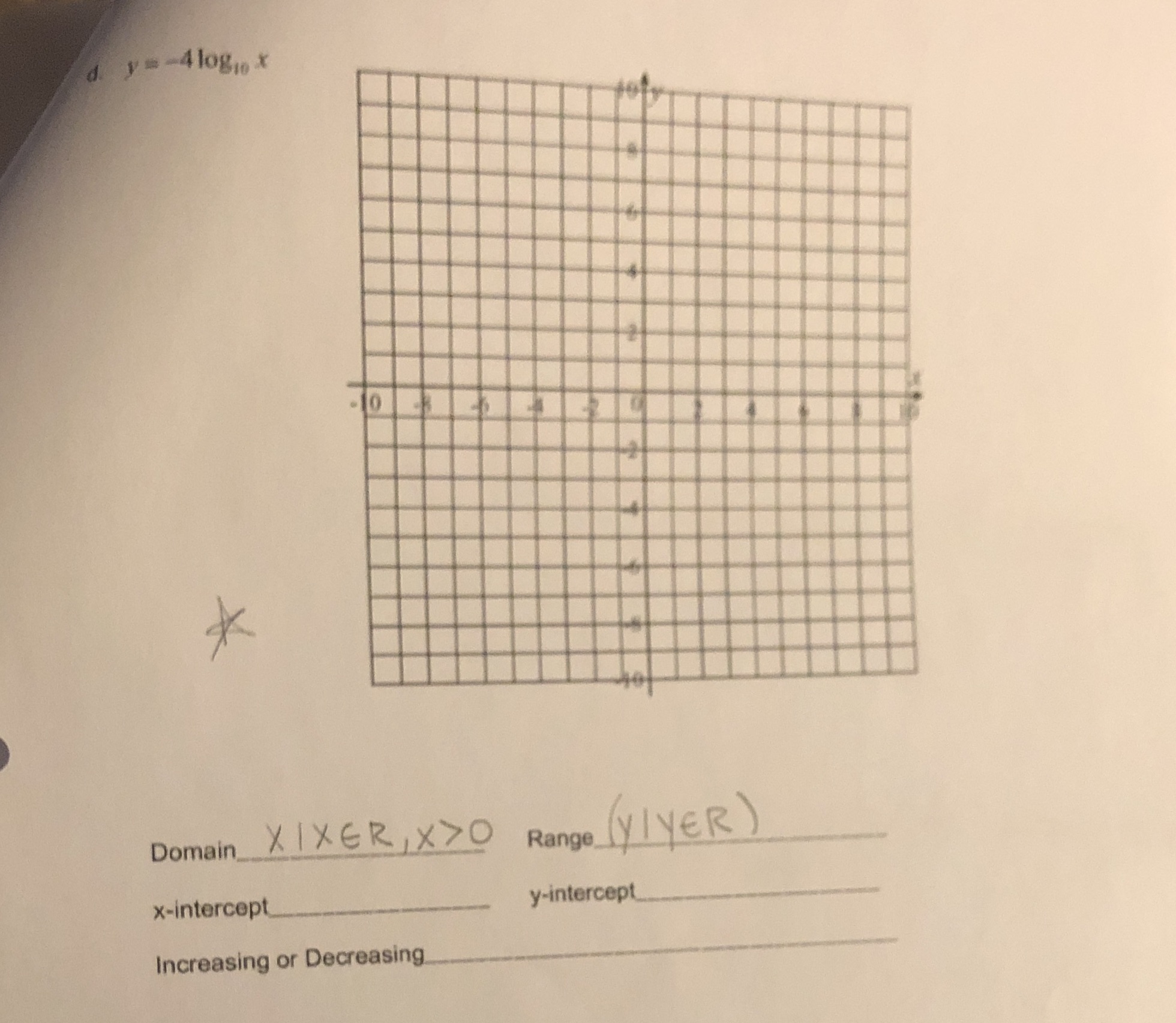 dy=-410g,. * Domain XIXER X70 Range_ ( ylYER )