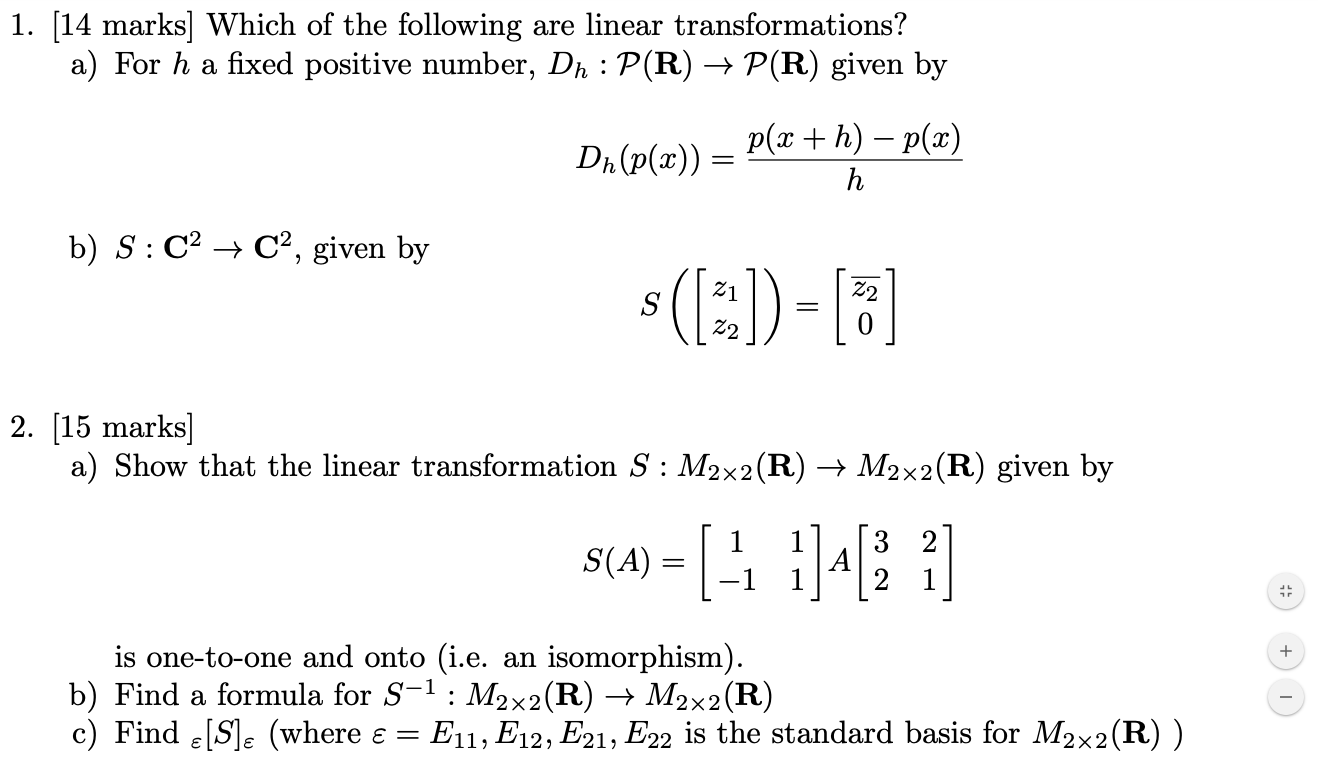 question 1 and 2 1. [14 marks] Which of the