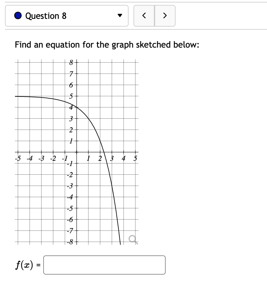 Question 8 <  style=