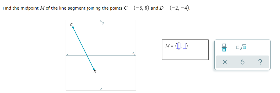 question 1 Calculate the distance between the