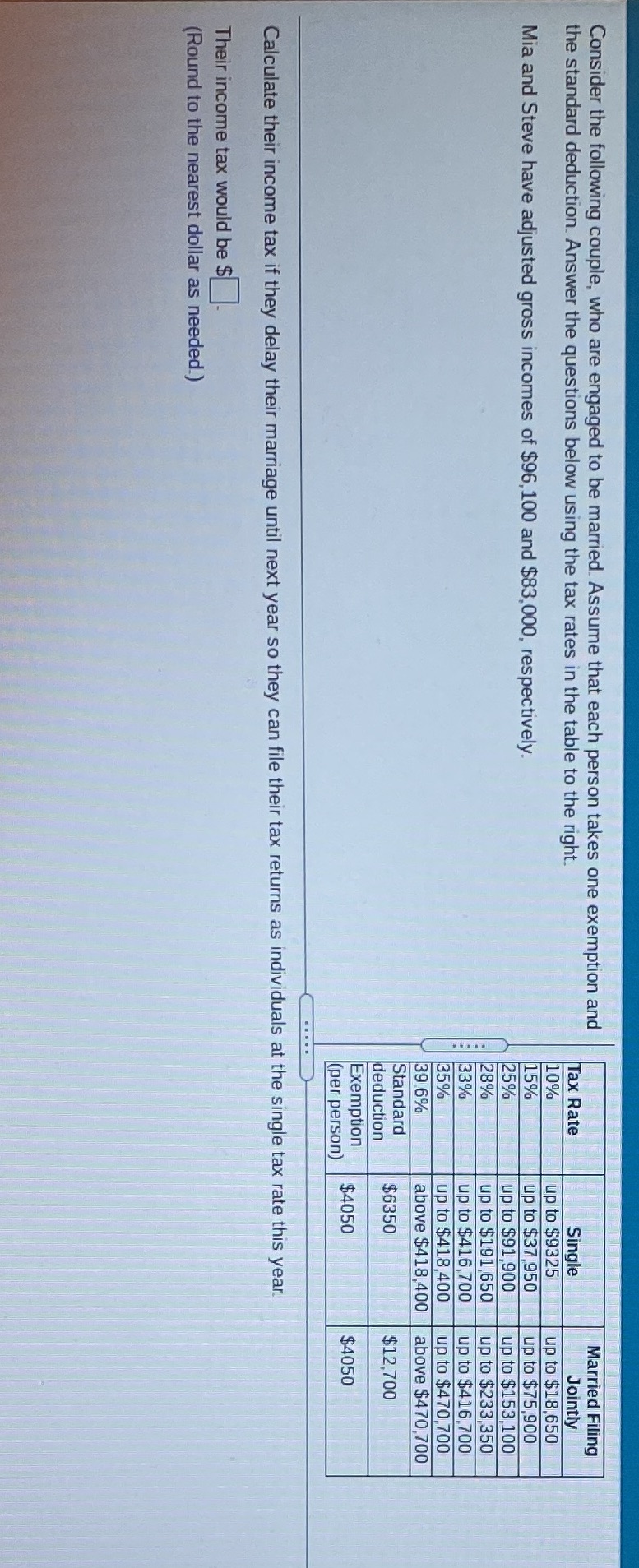 This is a 3 part question. So I'll have some