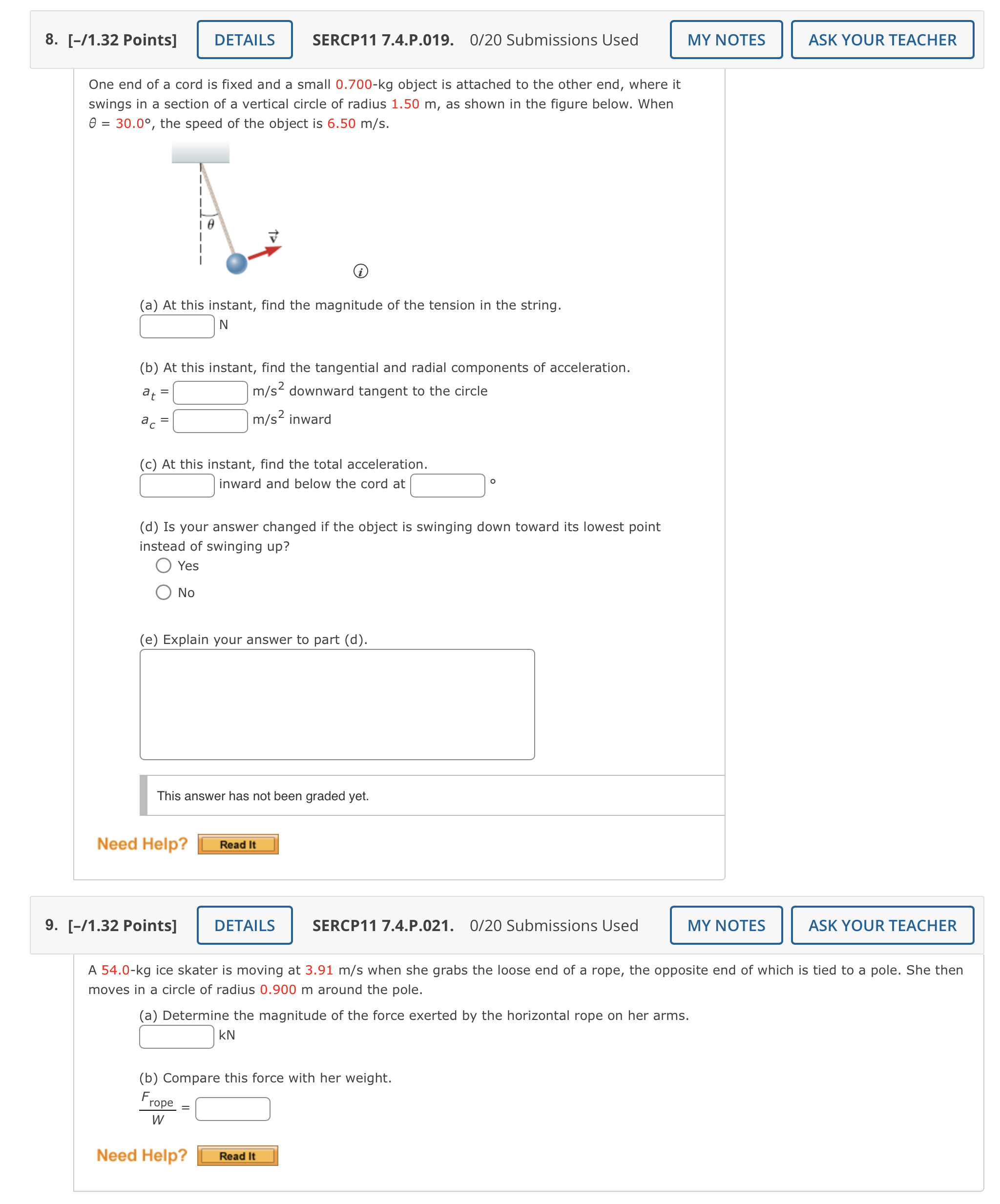 3. [-10 Points] DETAILS SERCP11 7.1.P.004. 0/20
