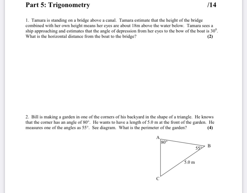 please show explanation for each Part 5: