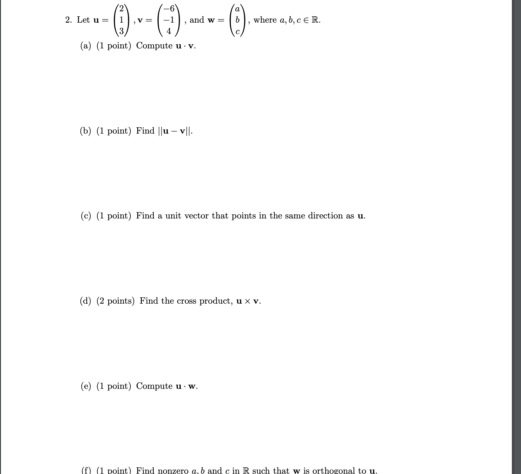 This exam contains 4 pages and 4 problems. Enter