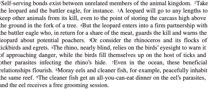 tSelf-serving bonds exist between unrelated