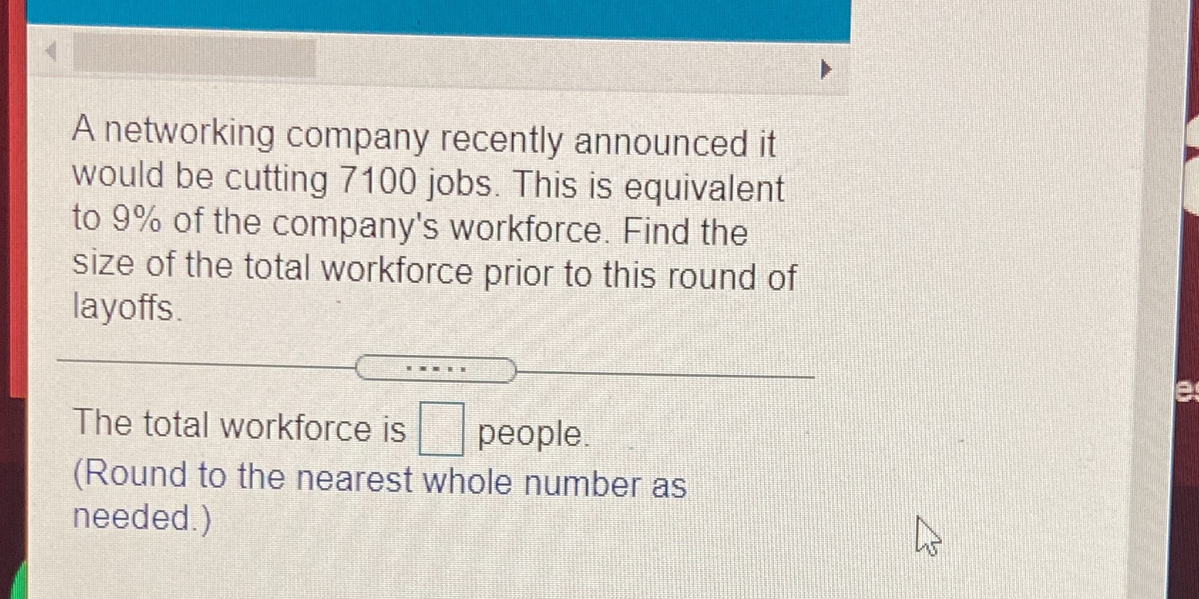 A networking company recently announced it would