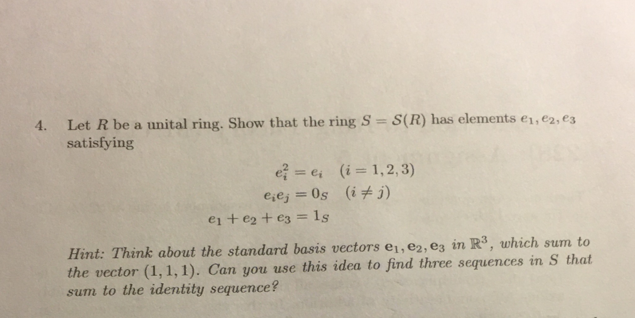 We don't know the length, so we cannot use the