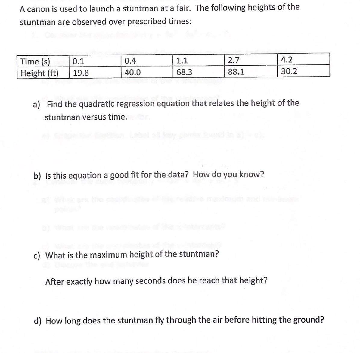 A canon is used to launch a stuntman at a fair.