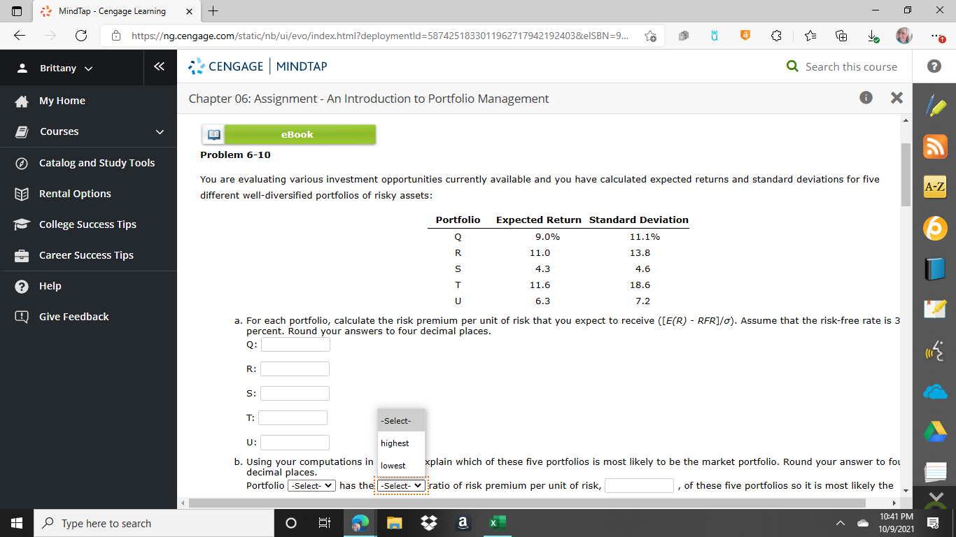 MindTap - Cengage Learning X + X C