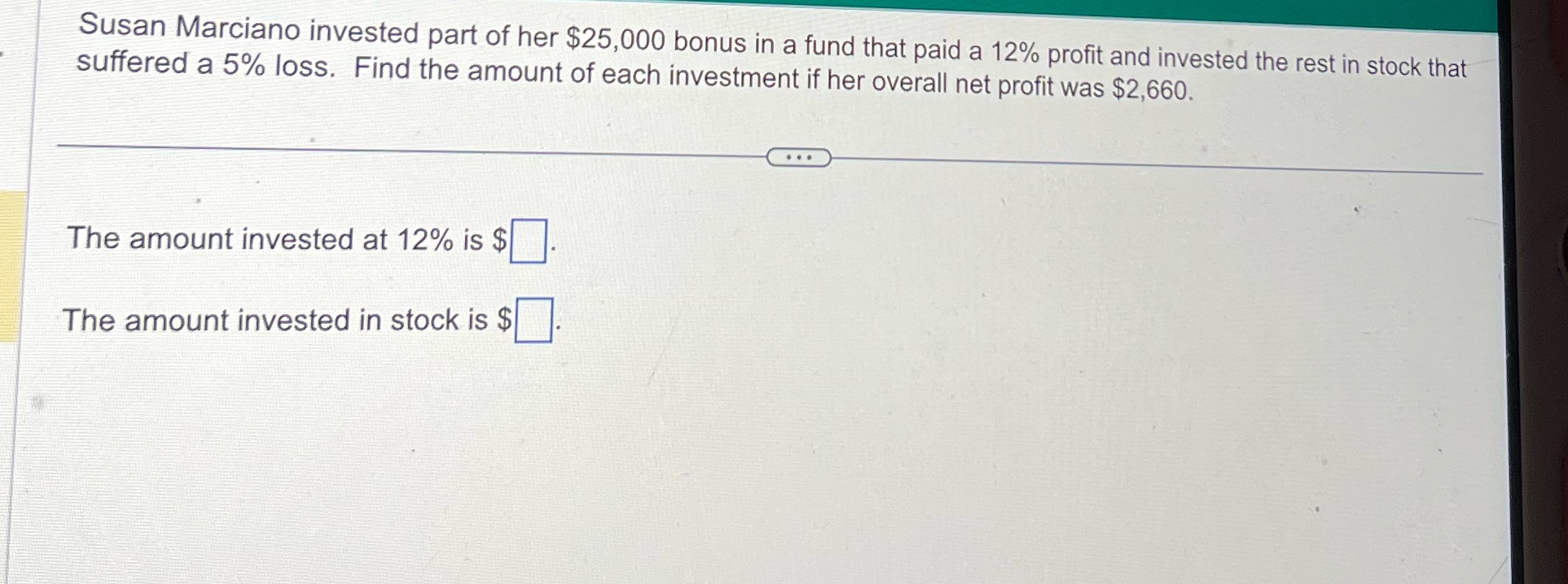 Susan Marciano invested part of her $25,000 bonus