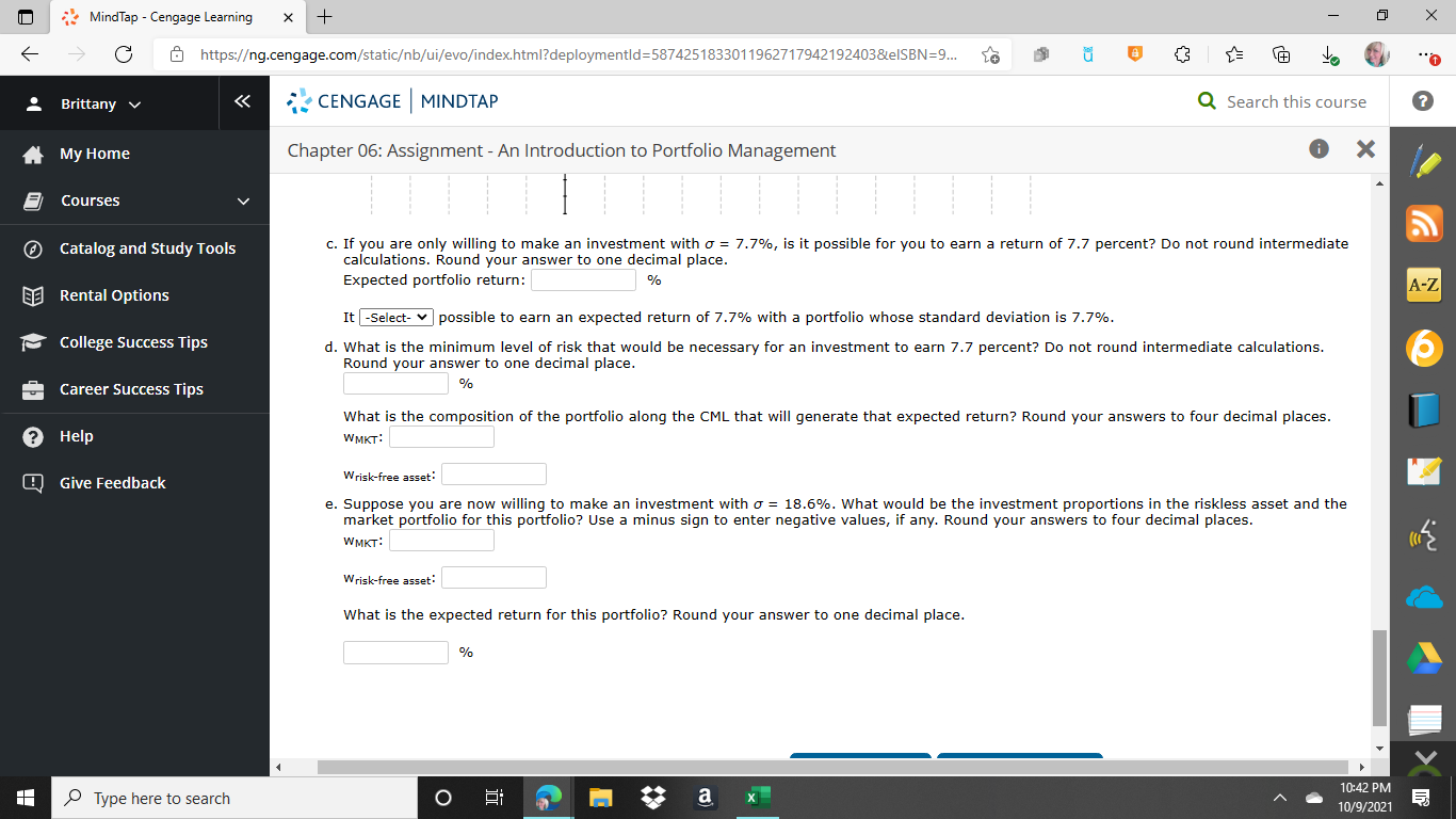 MindTap - Cengage Learning X + X C