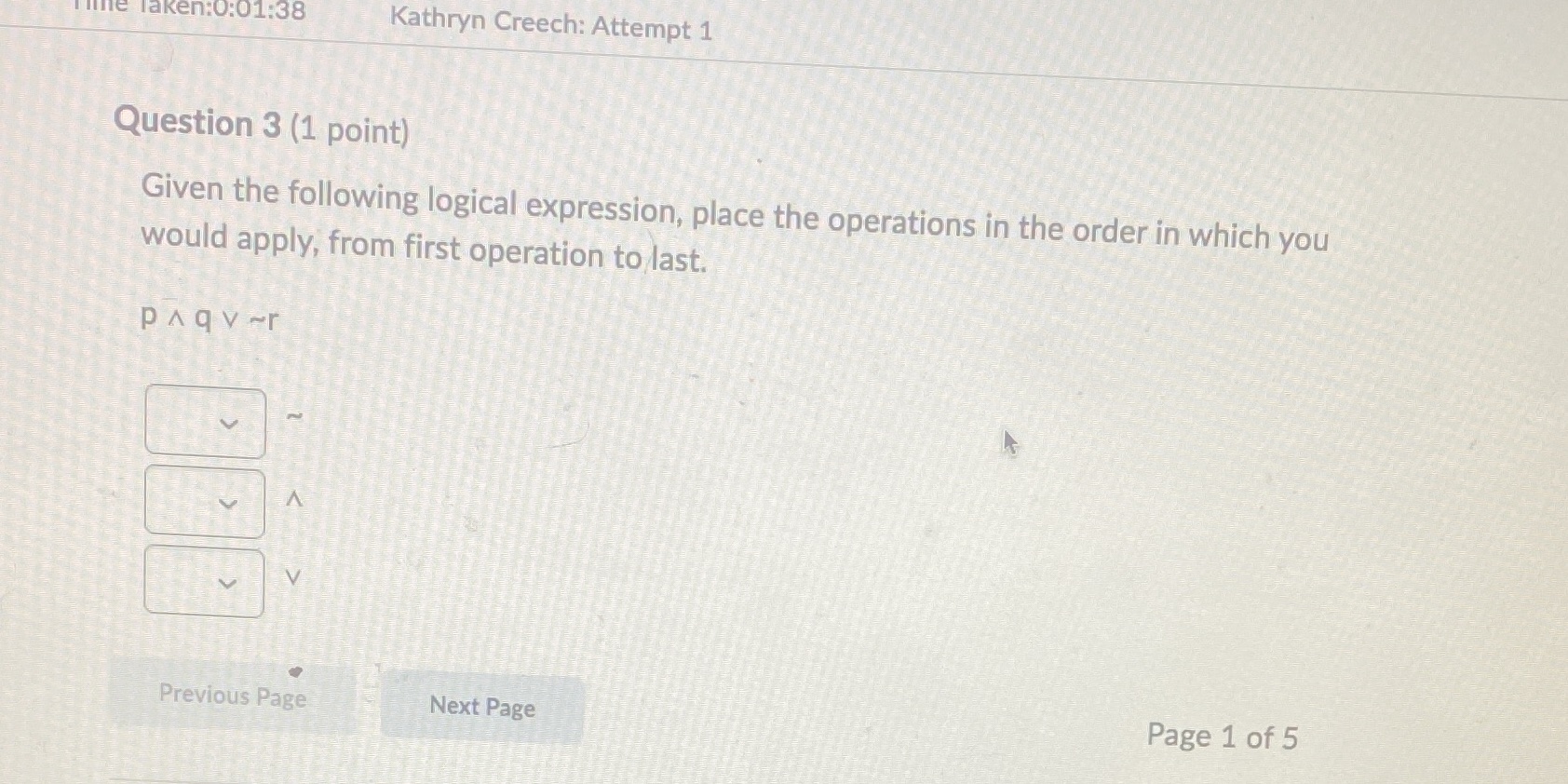 Please label 1,2,3 line laken:0:01:38 Kathryn