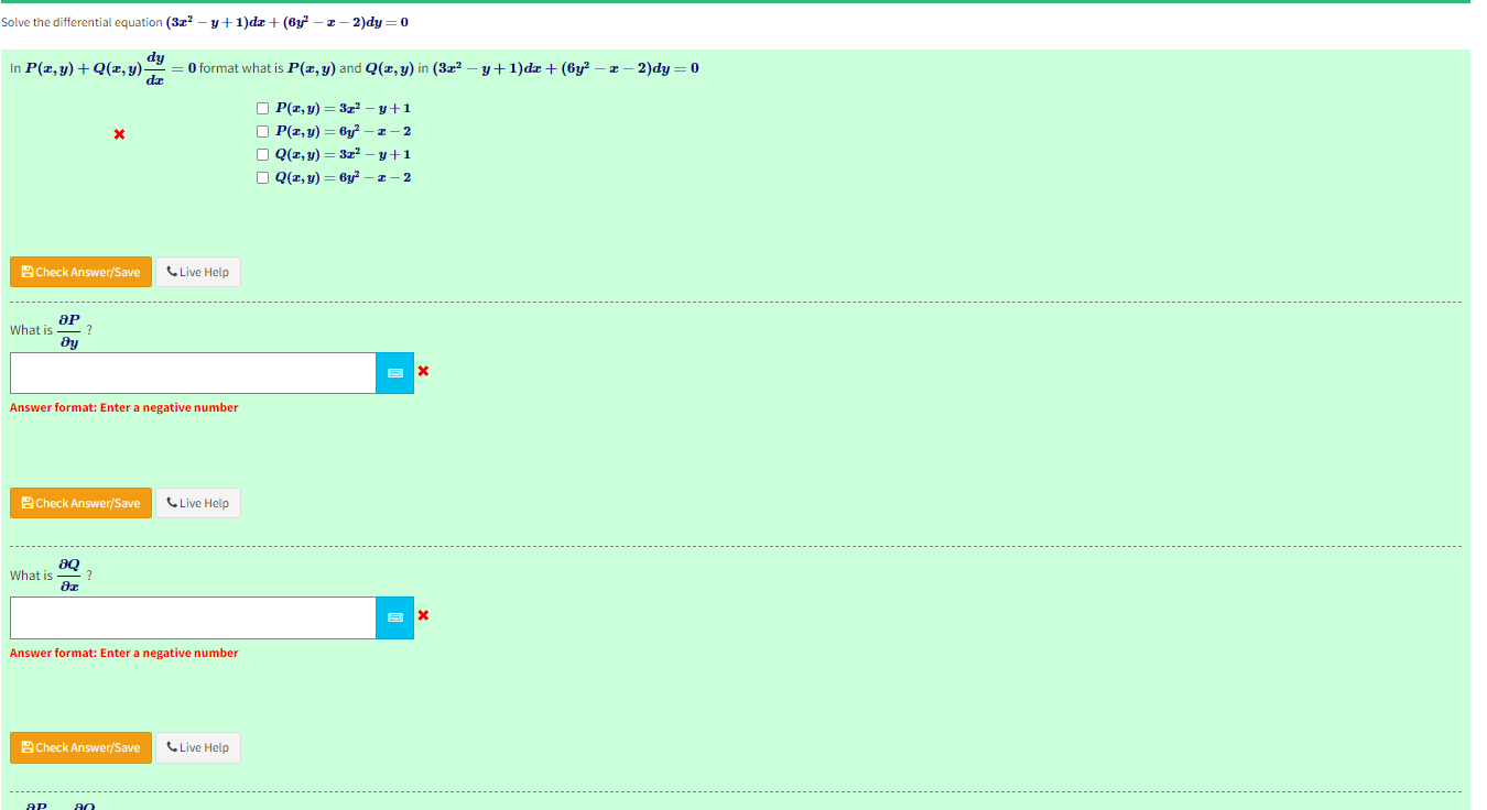 "+ 2ry = zy" (Bernoulli Equation) What is the