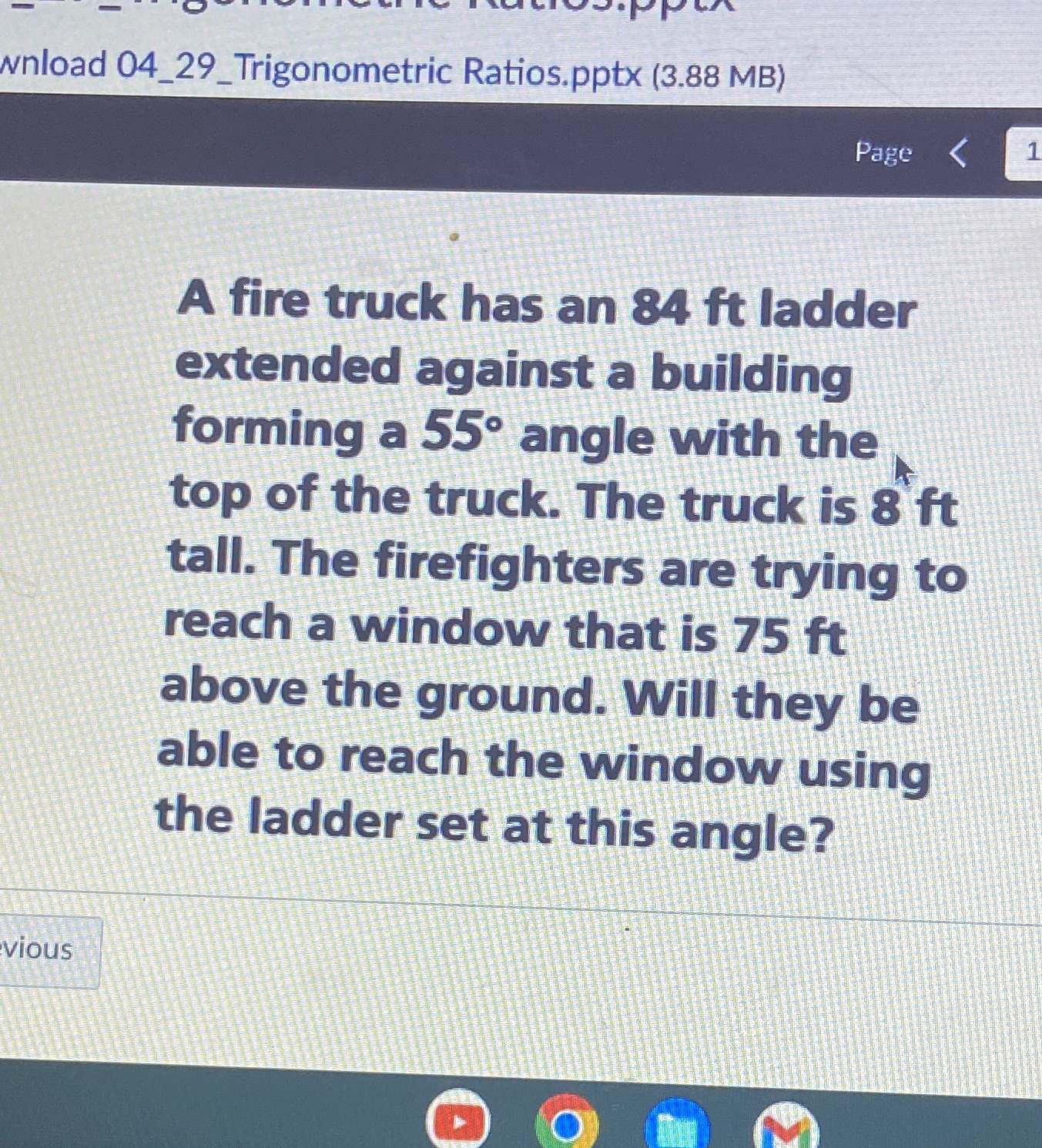 What are the special triangles and their