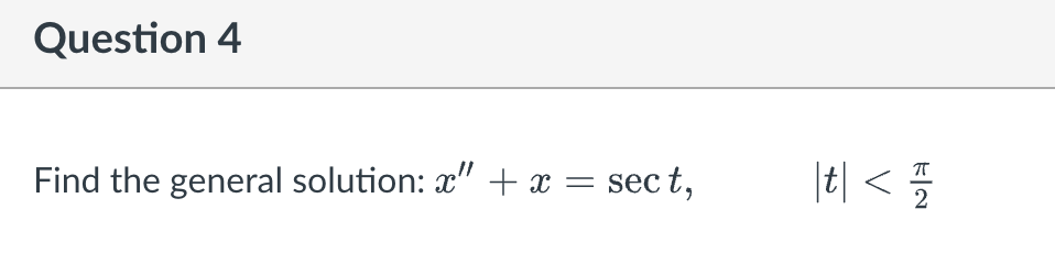 Question 1 2.5 pts Solve the initial value