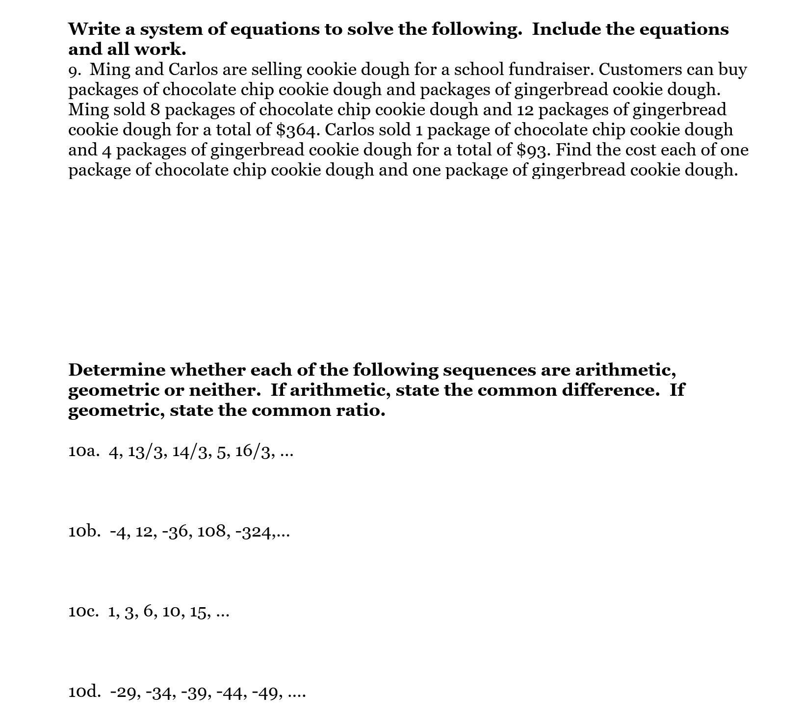 Hello could you explain the steps to solve these