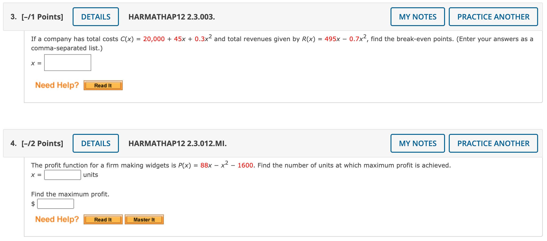 3. [l1 Points] DETAILS HARMATHAP12 2.3.003. MY