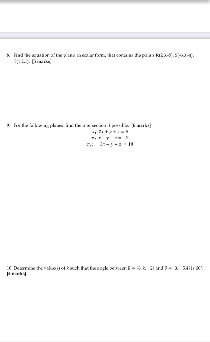 Please answer ASAP. 8. Find the equation of the