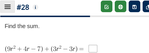Show your work. \f\f\f\f\f