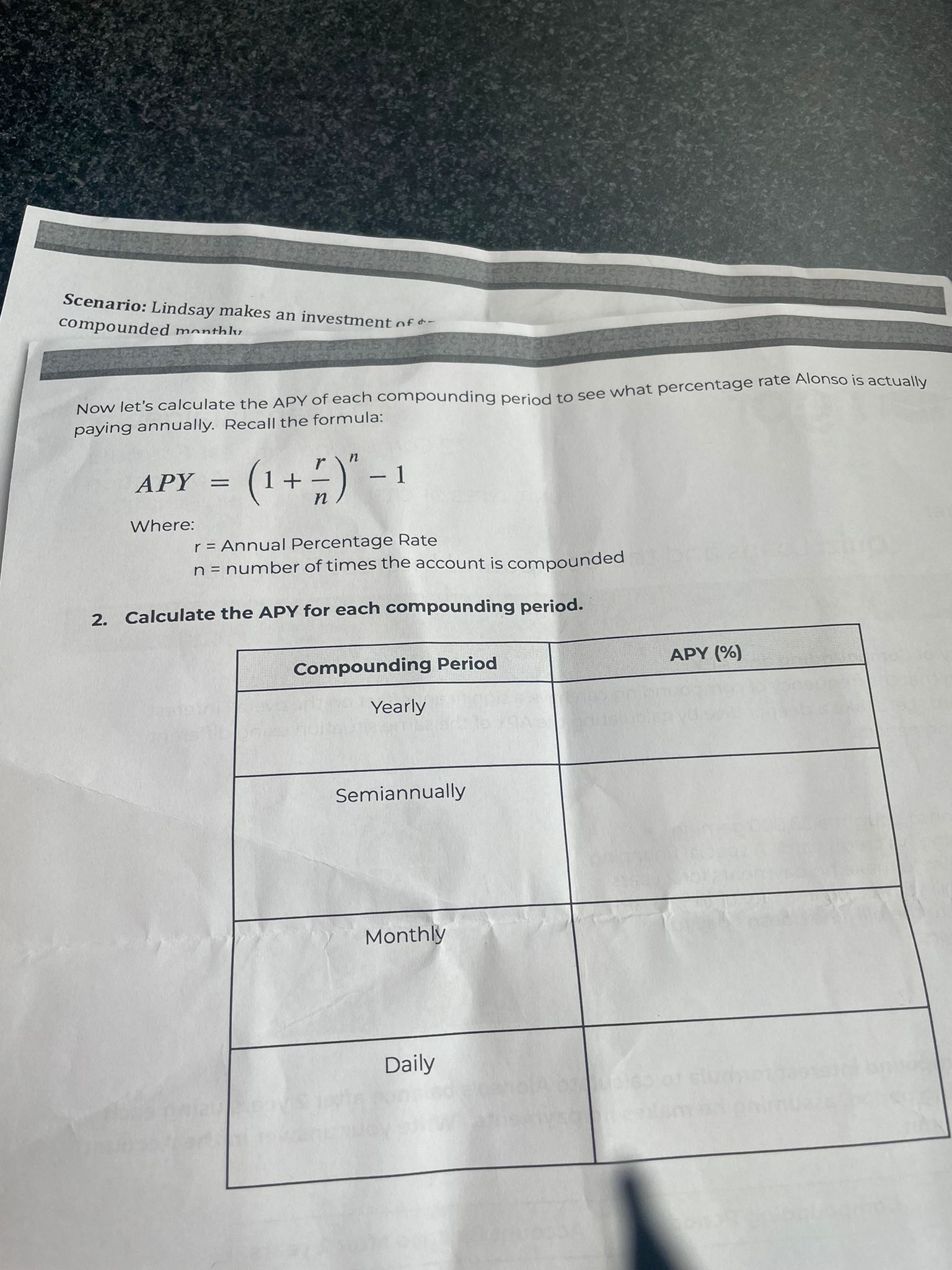 Quiz: Loans and the Compound Interest Formula
