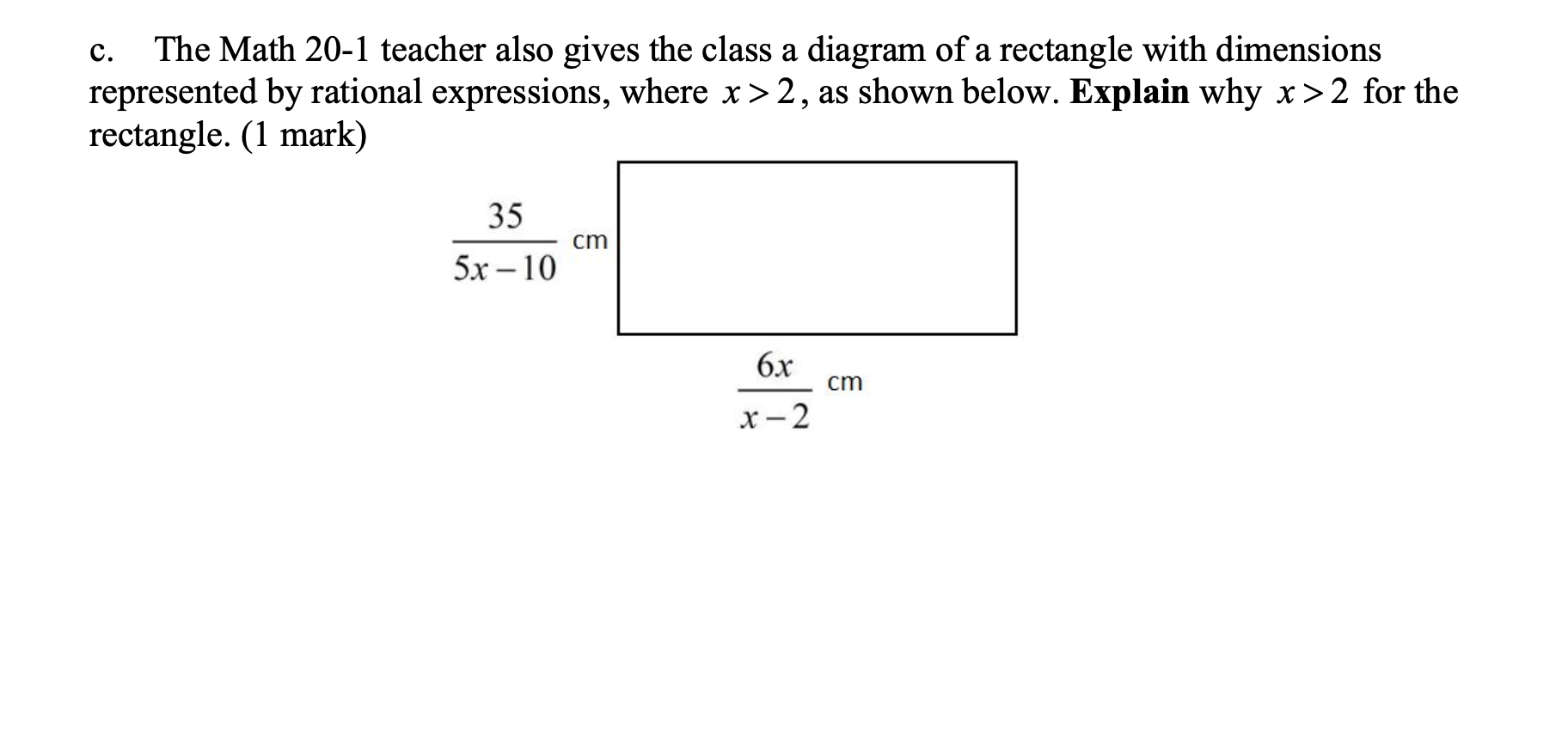 Unit 4: Rational Expressions & Equations