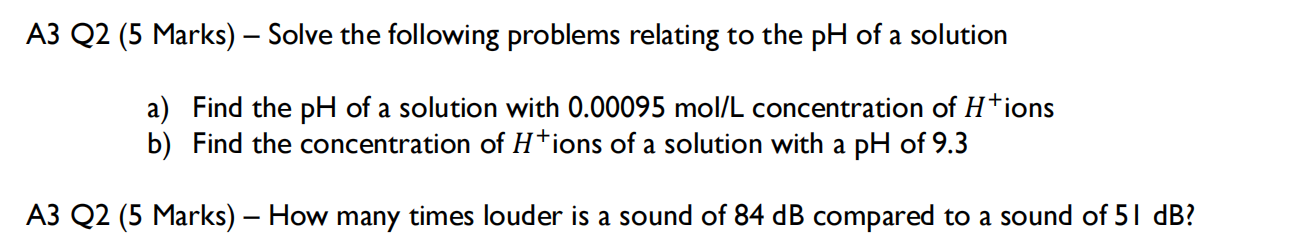 Need help on these two questions, thanks! A3 Q2
