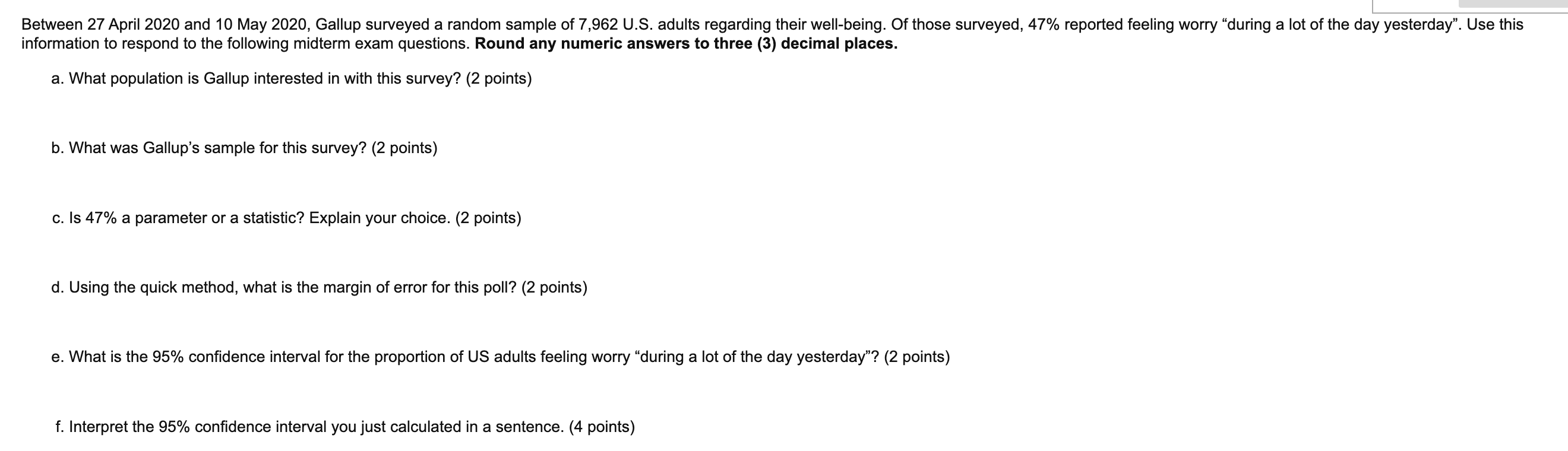 The distribution of the weights of dogs at a