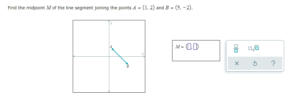 question 1 Calculate the distance between the
