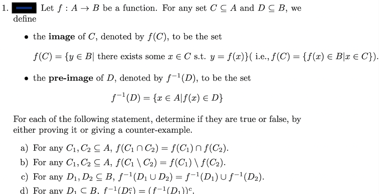 3 Questions, DISCRETE MATH ( PROOF QUESTIONS) .