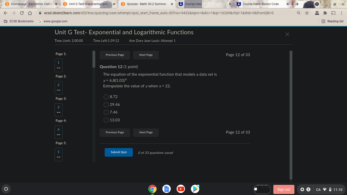 @ Homepage - Edmonton Catho x @ Unit G Test-