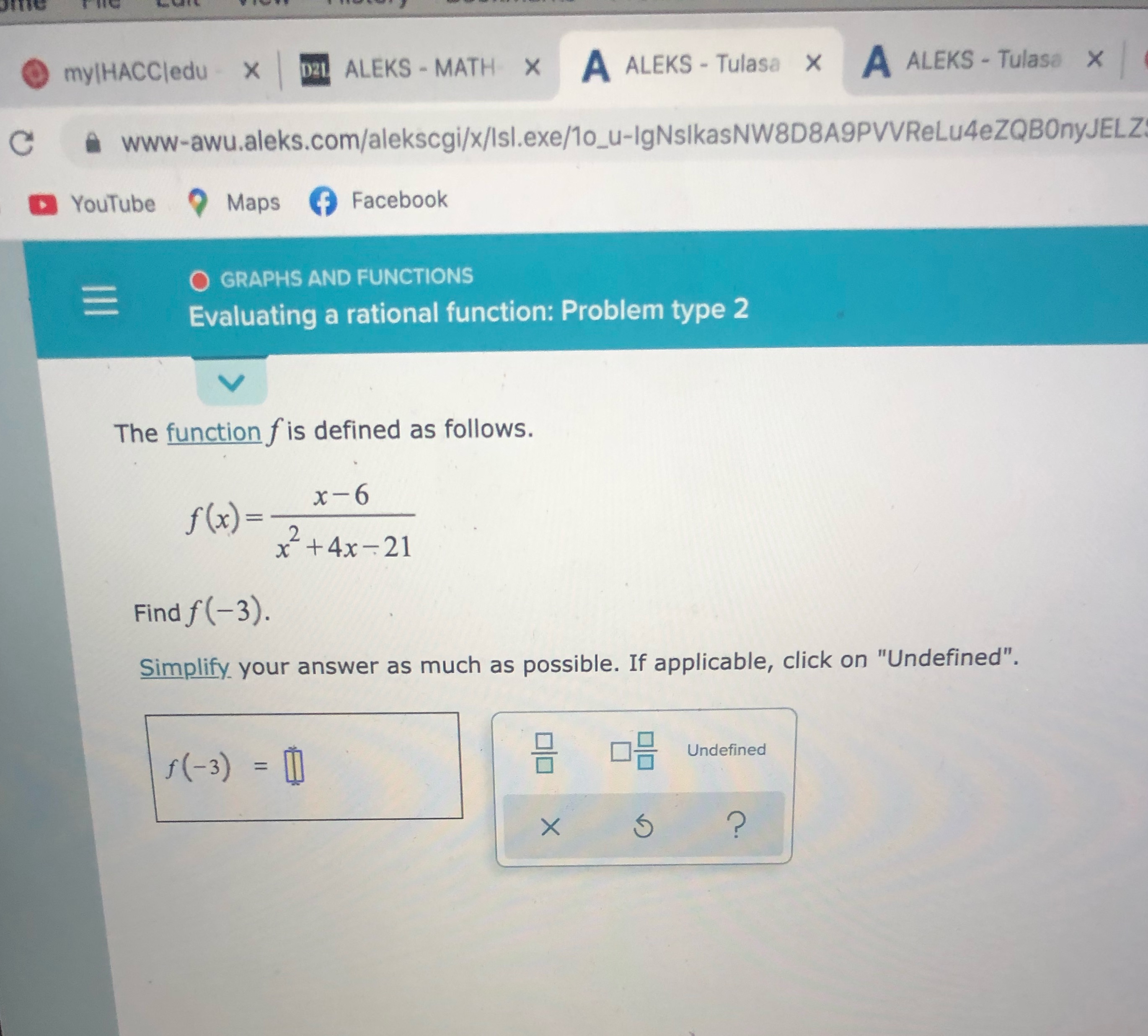 my|HACCledu - X D21 ALEKS - MATH X A ALEKS -