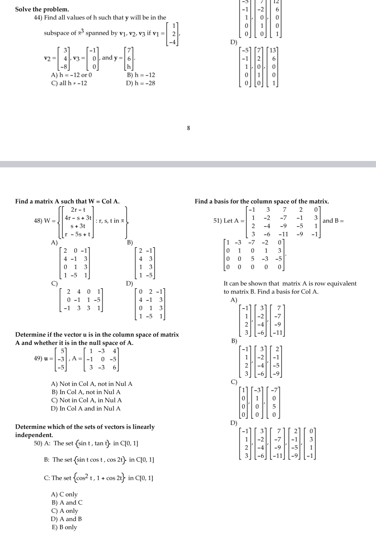 Need it as soon as possible. Thanks Solve the