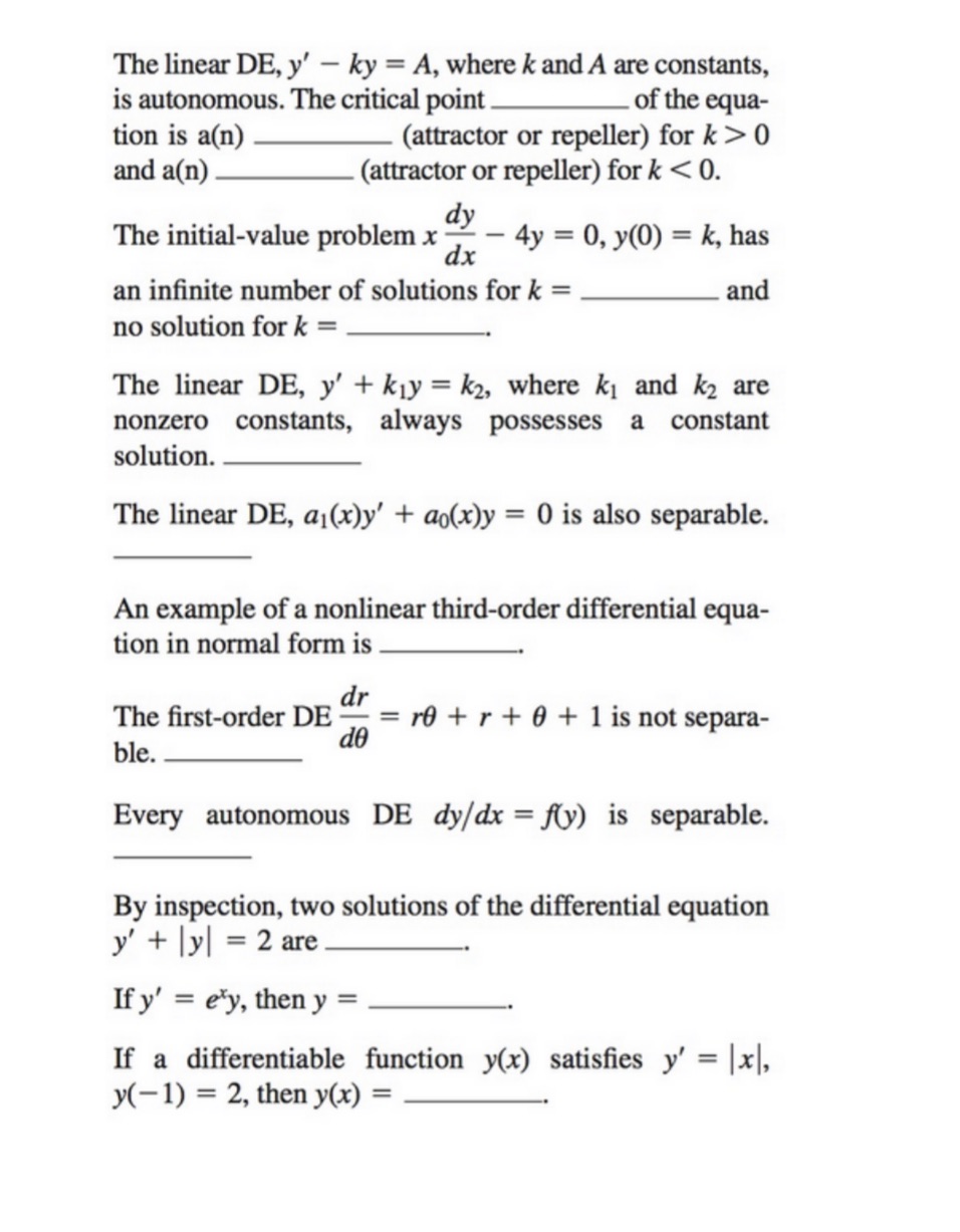 Fill in the blanks. Do it on the paper. Need it