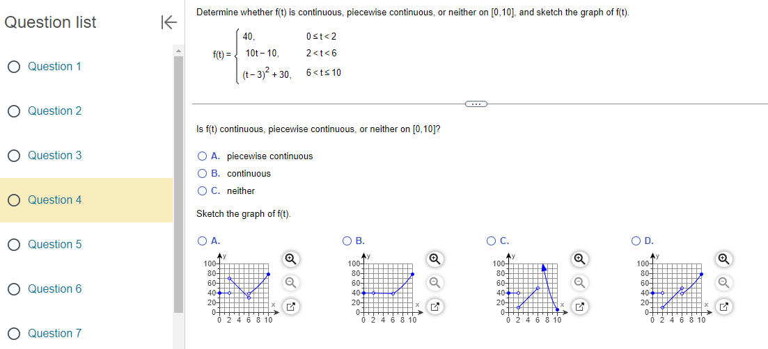 Use the accompanying tables of Laplace transforms