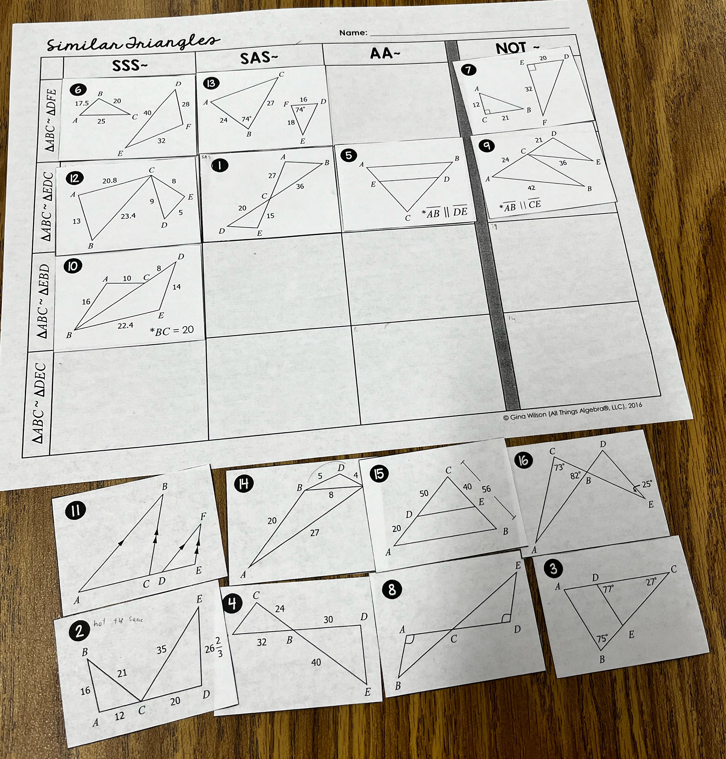 Help me put them in the right place \f