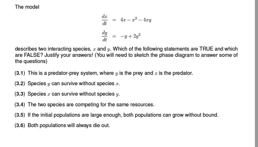 please assist for comparison The model do: