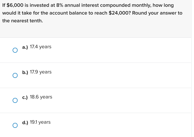 If $6,000 is invested at 3% annual interest