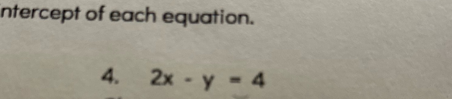 Graph each equation identify the slope and y