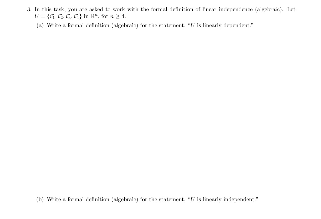 Solve originally with work please 3. In this